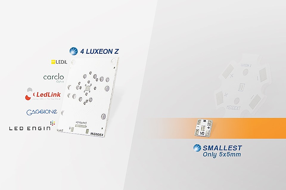 Led Mounting Bases Introduces Tiny Mcpcbs For Lumileds Luxeon Z Led