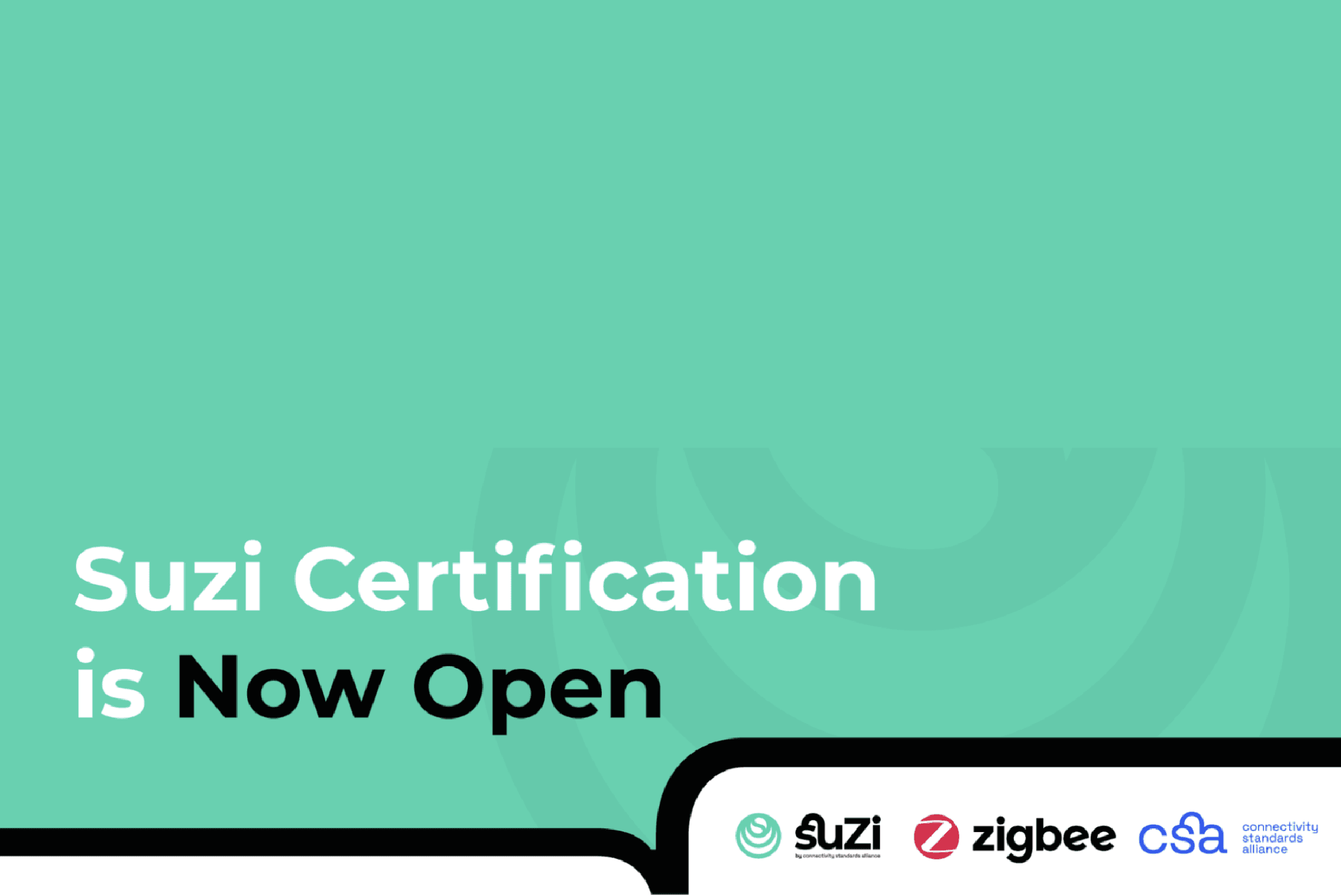 Suzi Product Certification is Now Open