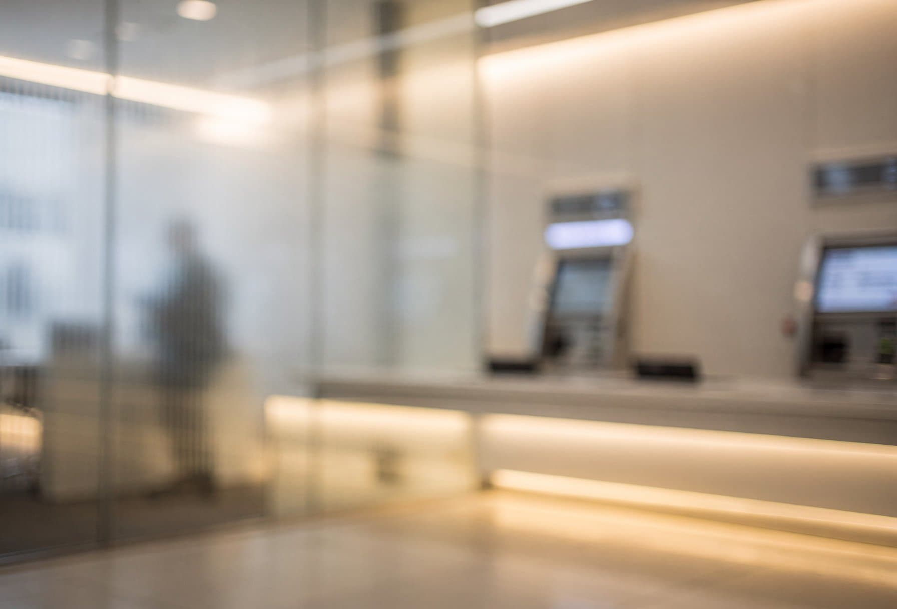 Image of a Bank and Light