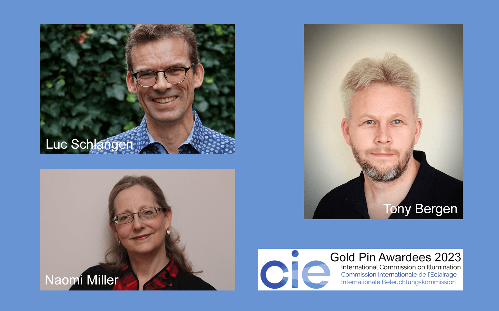 CIE Gold Pin Awardees