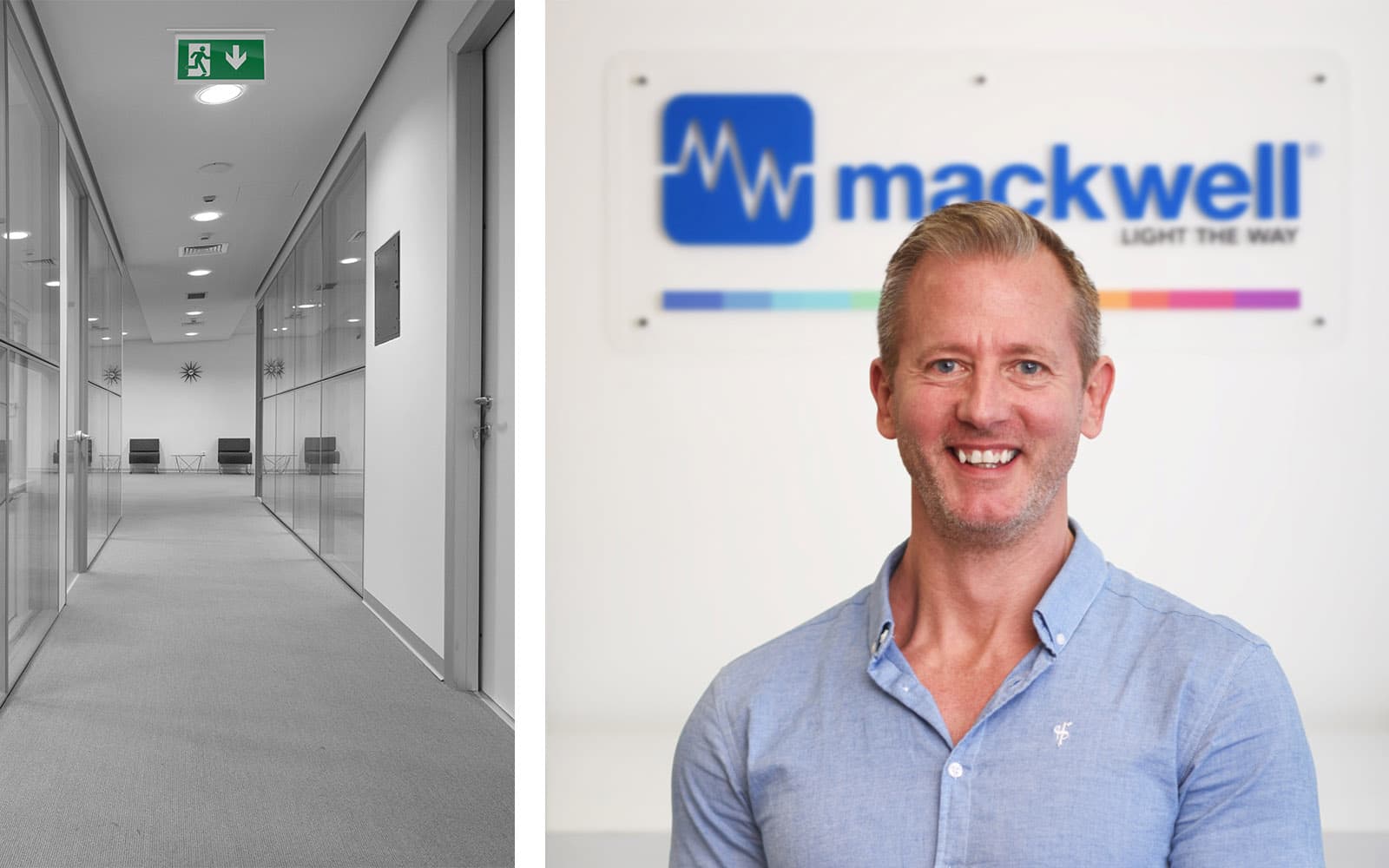 David Lang-Smith, Sales & Marketing Director UK & Europe | Emergency Lighting Experts. Images credits: Stock images