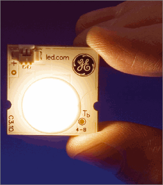 High–Power White LED Knocks Down General Illumination Barriers