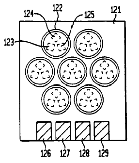 Light emitting diodes packaged for high temperature operation
