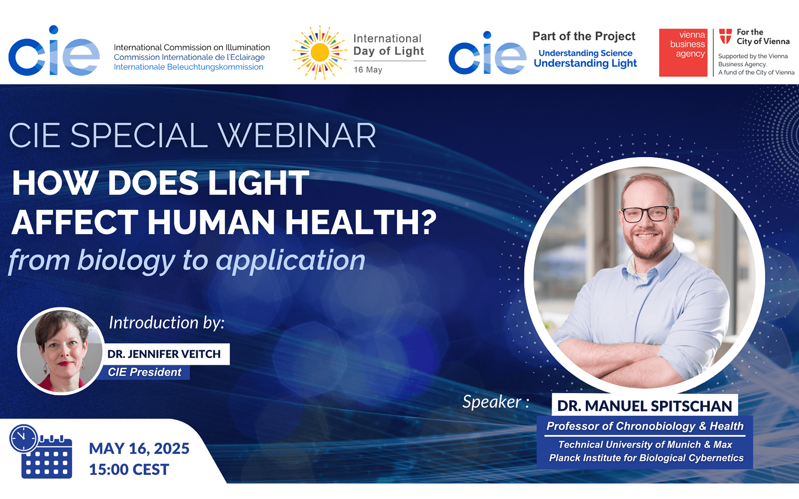 Webinar: How does Light Affect Human Health? From Biology to Application.