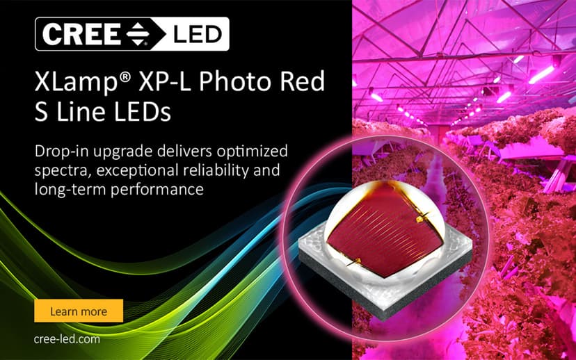 XLamp® XP-L Photo Red LED Advances Horticulture Design — LED professional