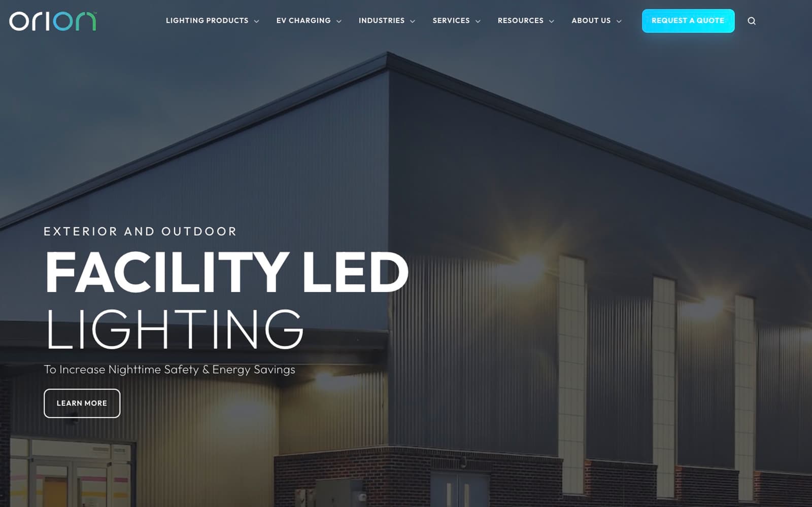 Orion Announces $3M LED Lighting and Electrical Infrastructure Initiative At One of America’s Largest Food Distribution Companies