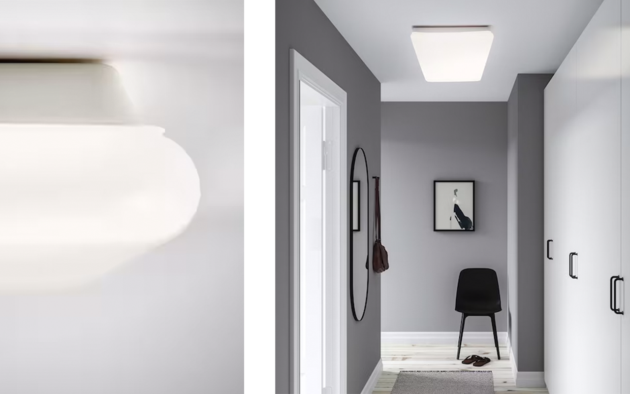 JETSTRÖM Panneau LED plafond, connecté intensité lumineuse réglable/spectre  blanc, 60x60 cm - IKEA