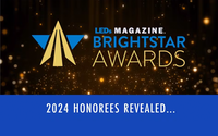 LEDs Magazine Recognized More than 50 Products with BrightStar Awards