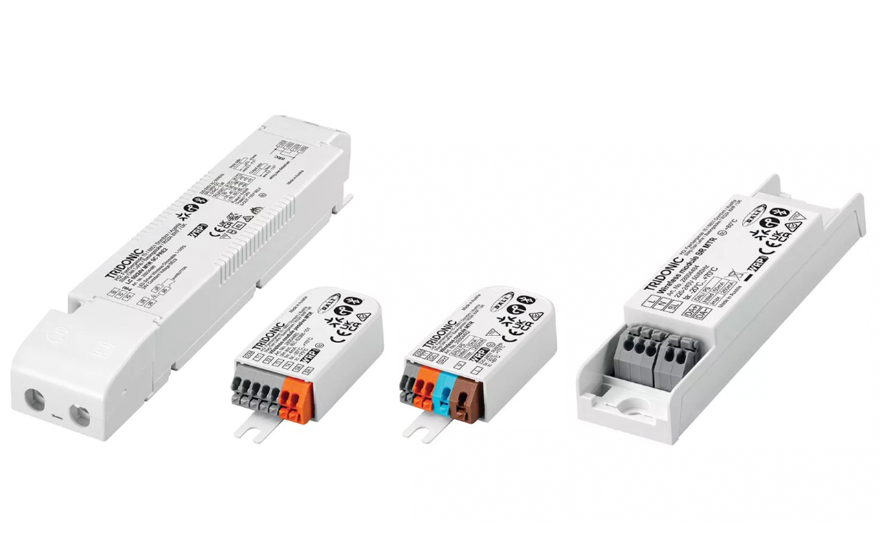 Tridonic is one of the first manufacturers to offer Matter-compatible LED drivers and Matter modules for DALI lighting systems.