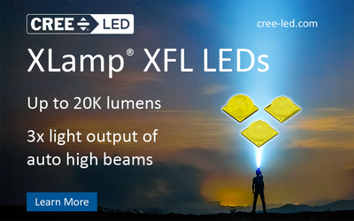 XLamp® XFL LEDs: Breakthrough Performance for Portable Lighting