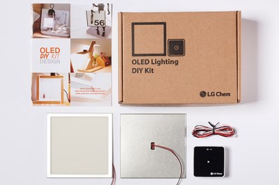 Plus Opto now distributes LG Chem's product range; one example is the DIY Kit that contains all what is necessary to create smart, flexible designs in minutes