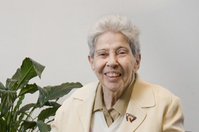 Gertrude Neumark Rothschild, Howe Professor Emerita of Materials Science and Engineering at Columbia University (Img. courtesy of Columbia University).