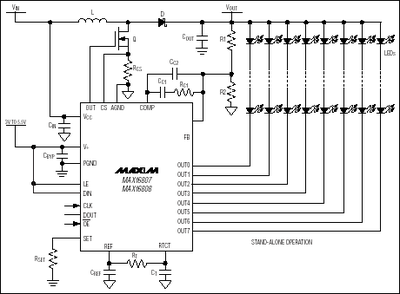 Typical operating circuits