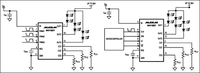 Typical application circuits with MAX16824/MAX16825.