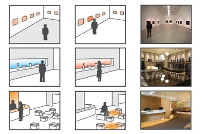 The dilitronics MCC16 allows the adaptation of an interior lighting scene in dependency of a situation