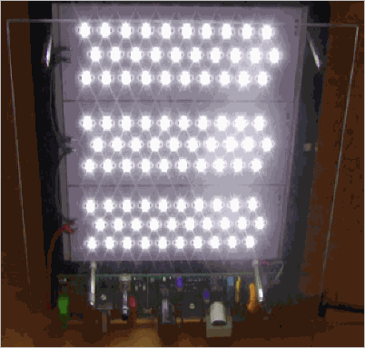 100W Streetlight at max. brighness level