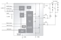 Marvell 88EM8801 typical application circuit with block diagram