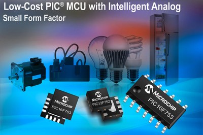 Microchip's PIC16F753 is a cost-effective solution, also for LED lighting applications