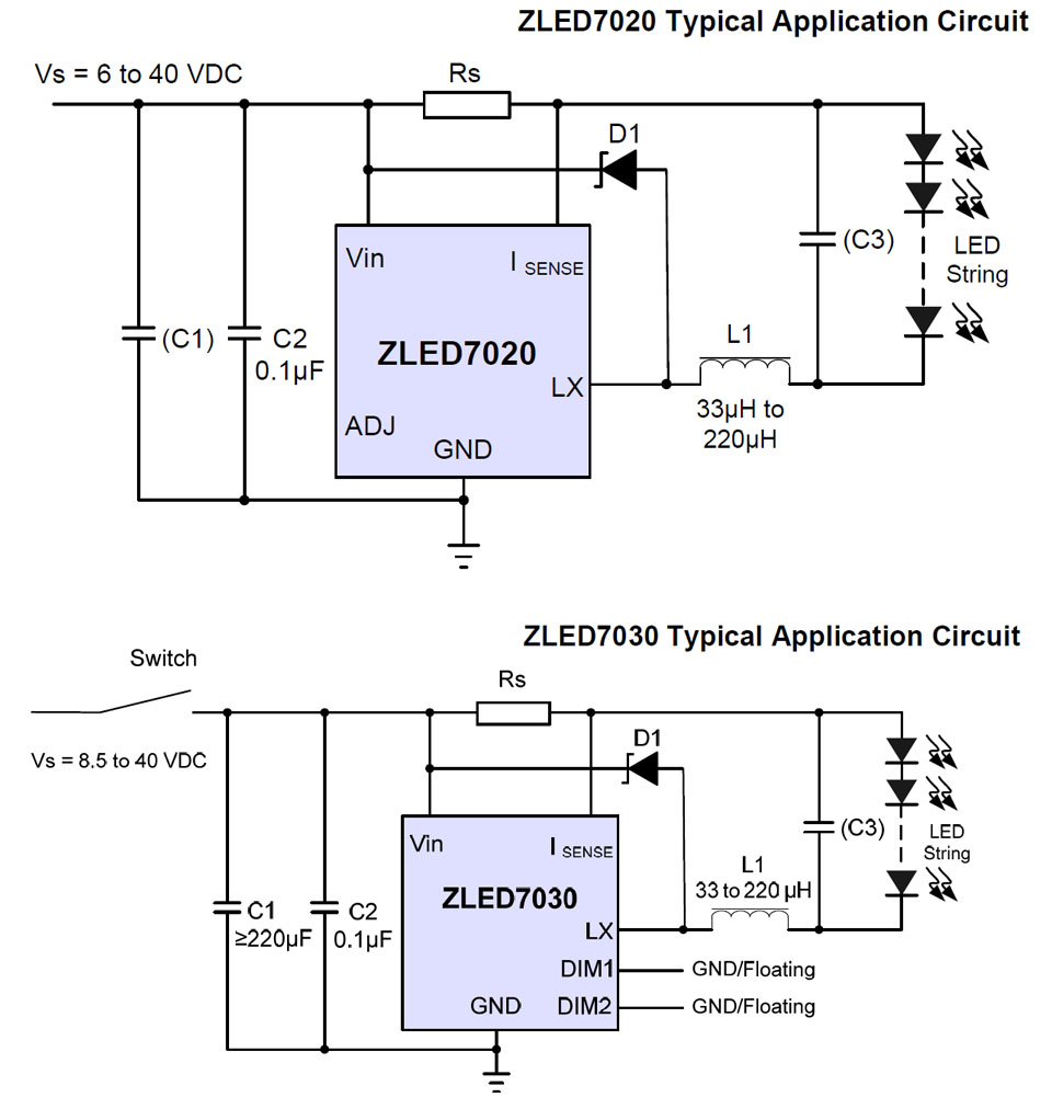 ZMDI LED driver ICs boost lumen-per-watt efficiency while keeping Bill of Material low