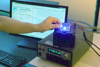 ITRI's new In-Line Compact Thermal Analyzer (ICTA) offers a measurement speed of 12,000 LEDs per hour, reducing each LED’s component thermal resistance testing time to 0.3 seconds