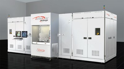 Veeco's TurboDisc MaxBright GaN MOCVD multi-reactor system offers industry-leading wafer capacity for wafer sizes from 2" to 8"