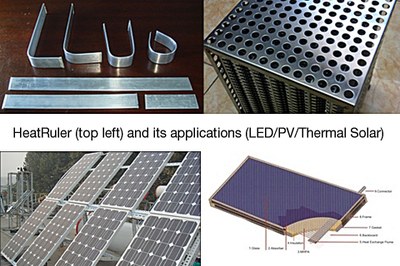 HeatRuler is a micro heat pipe array (MHPA) that can be used for heat transfer in various demanding applications, thus also for high power LED systems