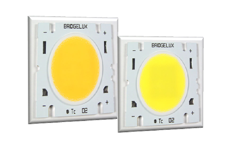 Bridgelux's new LED arrays allow a rapid development of new high-lumen LED products