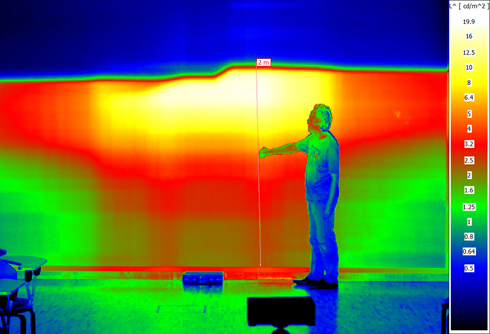 Functional test of low beam characteristics (© Fraunhofer IOF)