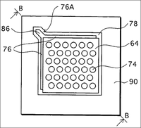 Schematic drawing of a LED with a p-type injection region.