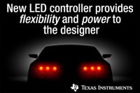 TI's New Automotive LED Lighting Controller Without Internal MOSFET