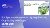 Full Spectrum Horticulture Lighting Enriching Crop Quality and Output